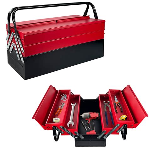 customized metal tool box with soft pvc grip|bull metal toolbox.